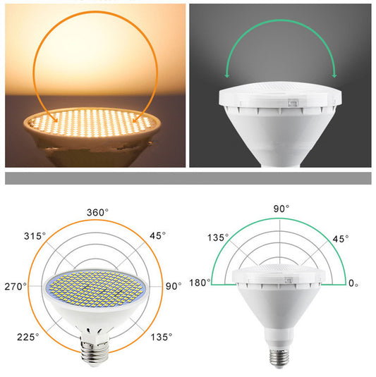 LED Lamp Cup E27 Household Energy-Saving Bulb 220V SMD Indoor Lighting Source