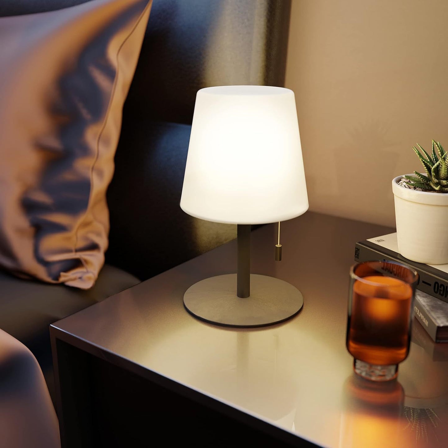 Led Indoor Lighting Decorative Table Lamp USB Charging Short Leg