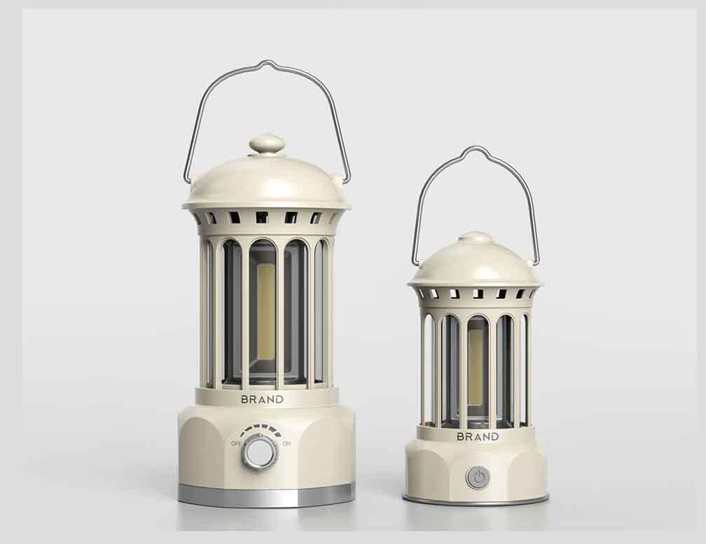 2025 Vintage USB Rechargeable Outdoor Lantern - Ambient Camping Light, Gift.